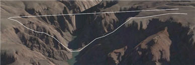 KML paths used for display GIS line features